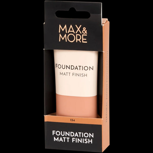 Fond de ten matifiant vegan Max & More - Perfect pentru tenul tău!