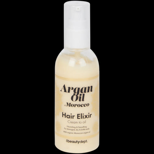 Elixir pentru Păr The Beauty Dept. cu Ulei de Argan Marocan Bio - Hidratare și Strălucire Intensă