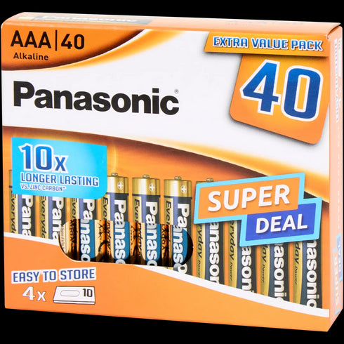 Baterii Panasonic AAA - Energie Durabilă și Performanță de Top pentru Dispozitivele Tale