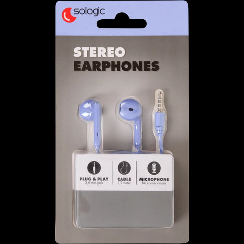 Căști Stereo In-Ear Sologic - Sunet de Calitate Superioară în Culori Diverse!