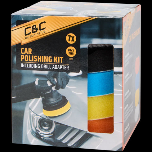 Set Profesional de Lustruire Auto C&C - Strălucire Impecabilă!