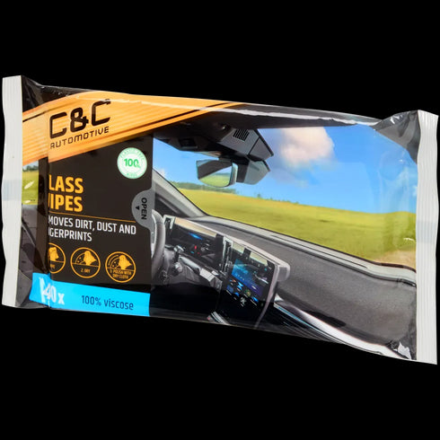 Șervețele Umede Auto C&C - Curățenie Impecabilă pentru Interior și Geamuri