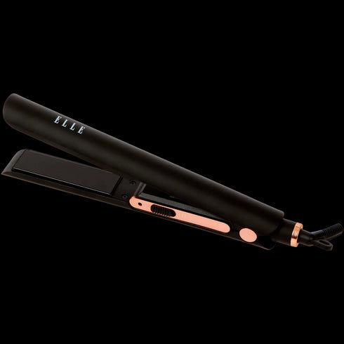 Placă de Îndreptat Părul din Ceramică ELLE - Coafură Perfectă în Secunde!