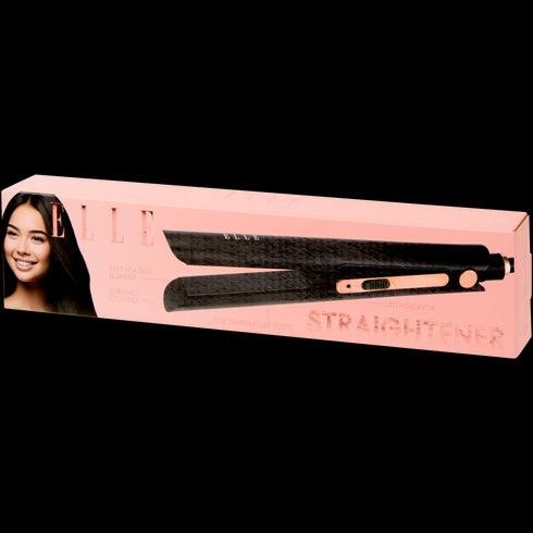 Placă de Îndreptat Părul din Ceramică ELLE - Coafură Perfectă în Secunde!