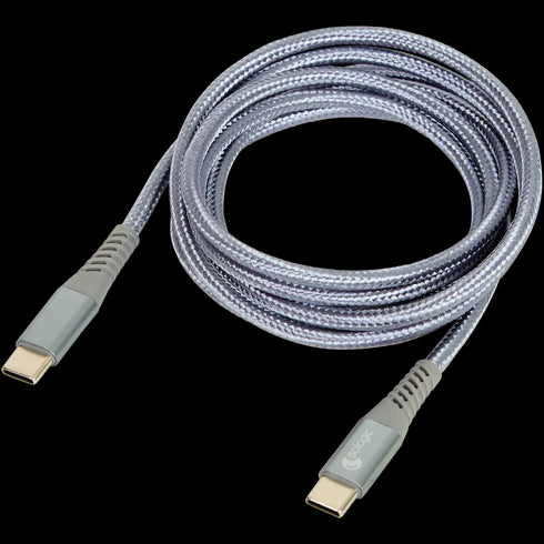 Cablu de Încărcare și Date Sologic USB-C la USB-C - Viteză Maximă și Durabilitate Superioară