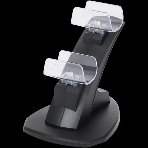 Stație de Încărcare Dublă Premium pentru PlayStation 5 - Încărcare Rapidă și Indicator LED