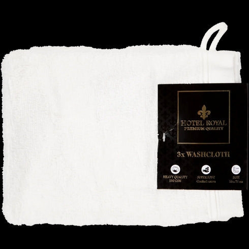 Mănuși de Spălat Hotel Royal - Lux și Confort pentru Baia Ta (Bumbac 100%, 550 GSM)
