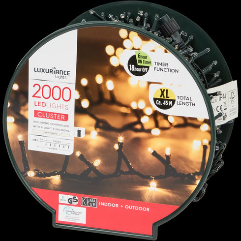 Ghirlande de Crăciun XL Luxuriance Lights - Iluminare Festivă și Ecologică