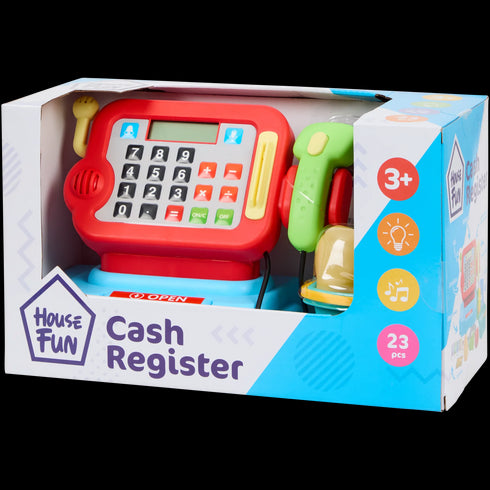 Casă de marcat de jucărie 23 piese