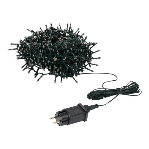 Instalație Luminoasă LED Crăciun Fulgi Luxuriance Lights - 8 Moduri Iluminare, Alb Cald