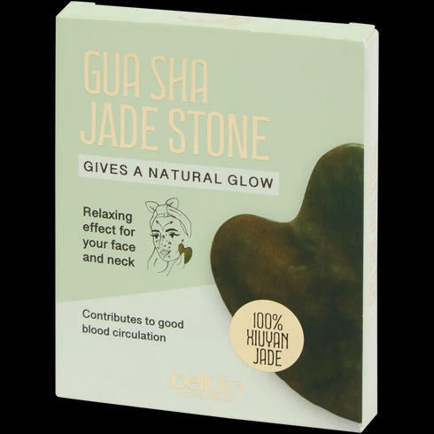 Gua Sha Belluto din Piatră de Jad Xiuyan - Frumusețe și Relaxare Naturală