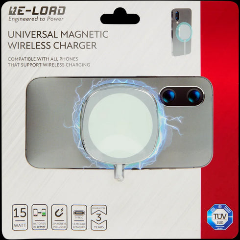 Încărcător Magnetic Wireless Re-load - Putere și Viteză pentru Telefonul Tău