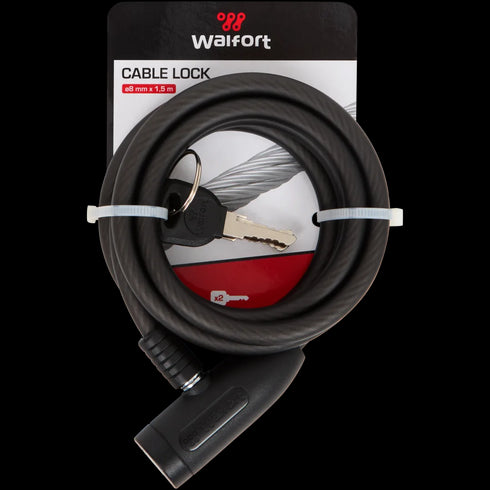 Încuietoare Sigură cu Cablu pentru Bicicletă Walfort - Protecție Maximă