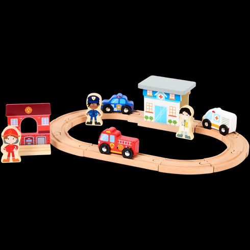 Circuit auto din lemn Mini Matters