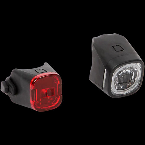 Set Lumini LED Reîncărcabile Walfort - Siguranță și Vizibilitate Maximă pentru Biciclistul Tău