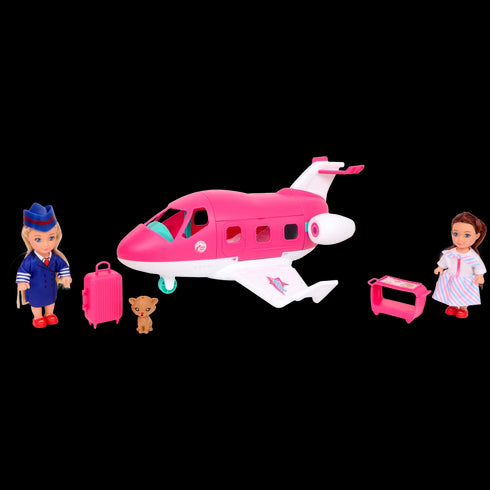 Set de joacă cu avion Chloe Girlz