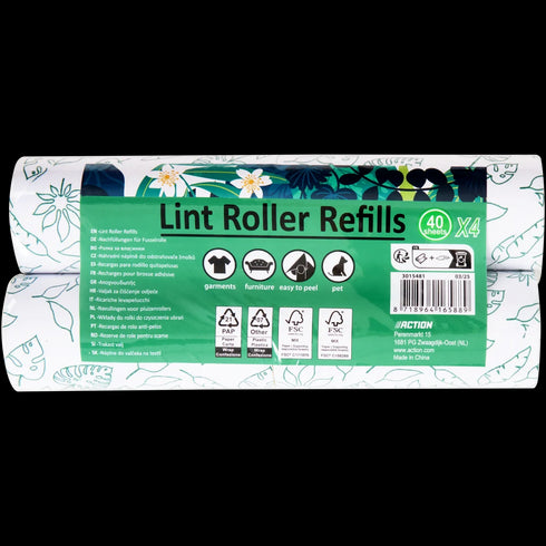 Rezerve de Role Adezive Profesionale pentru Curățat Scame și Păr - Ideal pentru Acasă și Mașină