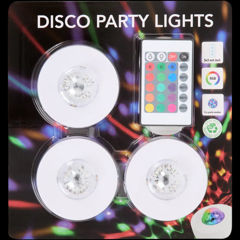 Lampă Disco LED RGB cu Telecomandă - Perfectă pentru Petreceri și Atmosferă Vibrantă