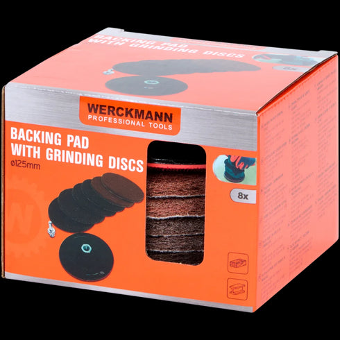 Set Profesionist de Discuri Abrazive Werckmann - Perfecți pentru Lemn și Metal