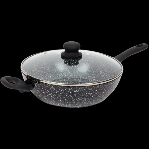 Tigaie Premium cu Capac de Sticlă - Gătește Delicios și Eficient!