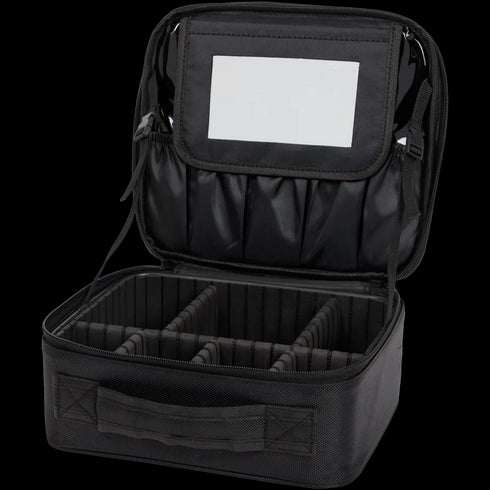 Geantă Trusă de Toaletă Elegantă cu Oglindă Integrată - Organizare Perfectă pentru Călătorii