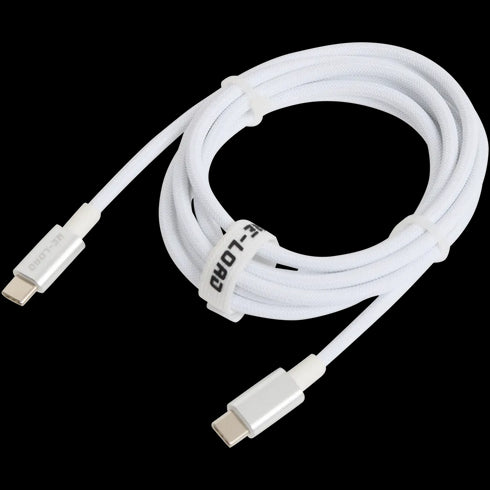 Cablu de Încărcare și Date USB-C 2.0 de Mare Viteză Re-load - 2 Metri, Rezistent cu Înveliș Textil