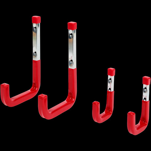 Set de Cârlige de Perete Robuste - Soluția Perfectă pentru Organizare în Casa Ta | 4 Bucăți, Diverse Culori