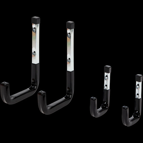 Set de Cârlige de Perete Robuste - Soluția Perfectă pentru Organizare în Casa Ta | 4 Bucăți, Diverse Culori