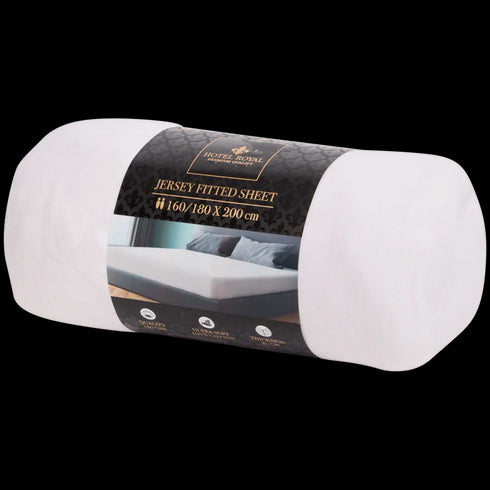 Cearșaf Elastic Premium Jerseu Hotel Royal - Confort și Eleganță în Dormitorul Tău