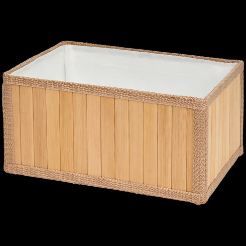 Coș Elegant din Bambus Certificat FSC® - Soluția Perfectă de Depozitare Eco