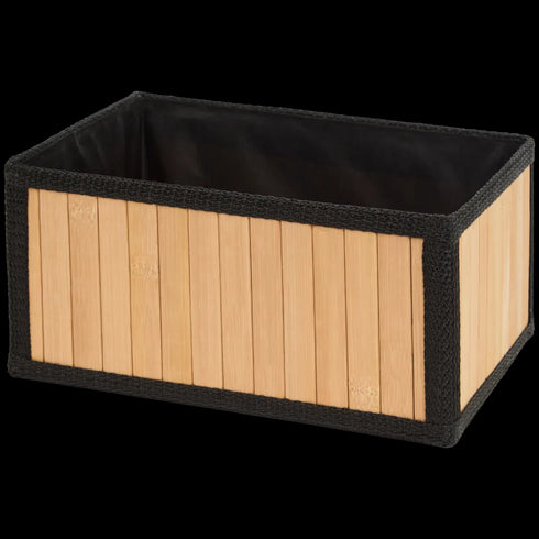 Coș Elegant din Bambus Certificat FSC® - Soluția Perfectă de Depozitare Eco