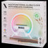 Ceas Deșteptător Digital Xtronic - Încărcare Wireless QI, Lumini LED RGB și Difuzor Bluetooth