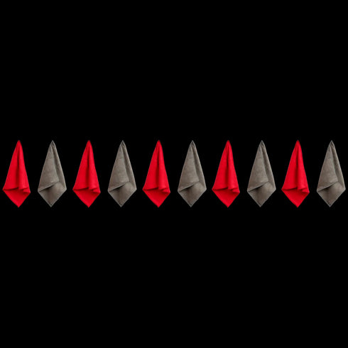 Lavete Profesionale din Microfibră Dirt Devil - Set 10 Bucăți - Curățenie Impecabilă