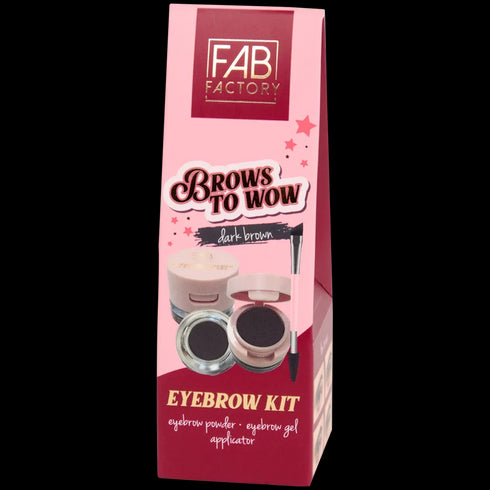 Trusă Profesională pentru Sprâncene FAB Factory - Definire și Volum Perfect