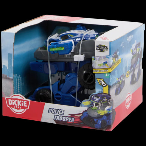 Mașină de Salvare Dickie Toys - Metalic, Funcție de Tragere