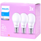 Becuri LED Philips E27 - Pachet 3 bucăți - Economice și Luminoase