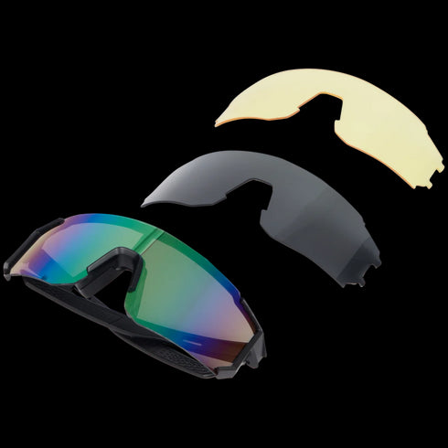 Ochelari de Soare Sportivi pentru Ciclism Walfort - Protecție UV 380, Lentile Interșanabile