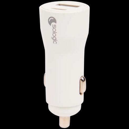 Încărcător Auto Rapid Sologic cu 2 Porturi USB-A - Performanță și Siguranță în Mișcare