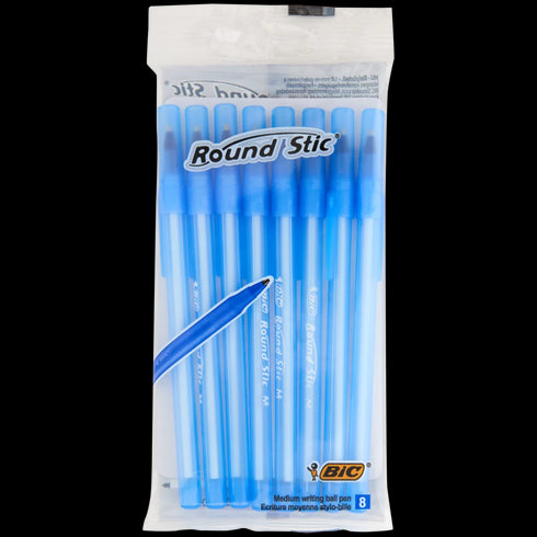 Pixuri BIC - Set de 8 Bucăți, Scriere Ușoară și Fiabilă