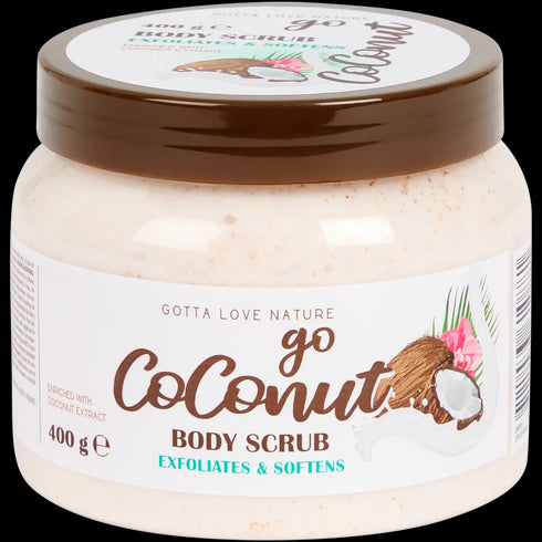 Exfoliant Corp 'Go Coconut' - Gotta Love Nature - Hidratare și Catifelare
