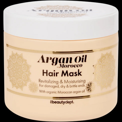 Mască de Păr The Beauty Dept. cu Ulei de Argan - Hidratare și Revitalizare Profundă