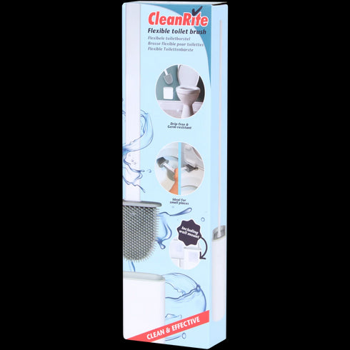 Set Inovator de Perii de Toaletă Flexibile CleanRite - Curățenie Impecabilă!