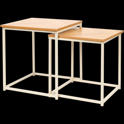 Set Masă Auxiliară Modernă - Stil Industrial în Limba Română