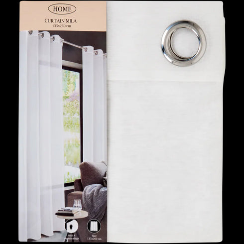 Perdea Transparentă Elegantă Mila - Stil și Eleganță pentru Casa Ta