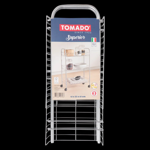 Etajeră Multifuncțională Tomado Superior cu Roți – Organizare și Stil în Limba Română