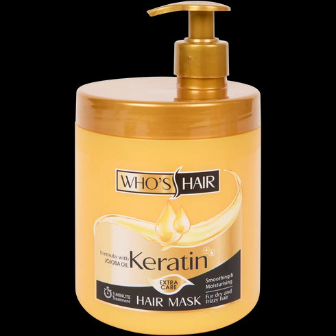 Mască de Păr Profesională Who's Hair - Hidratare și Strălucire Intensă (750ml)