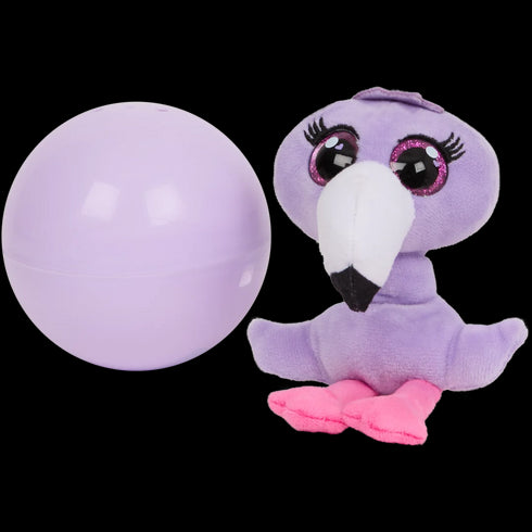 Animăluț de pluș în minge cu surpriză Ojo