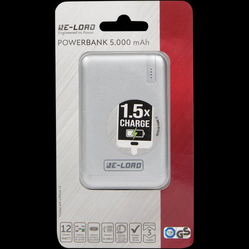 Baterie Externă Re-load 5000 mAh - Energia Ta Oriunde, Oricând!