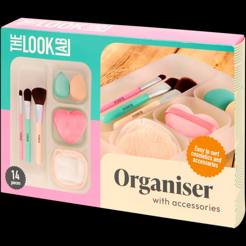 Organizator Profesional de Machiaj cu Set Complet de Accesorii - Soluția Perfectă pentru Frumusețe și Ordine