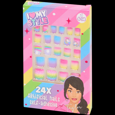 Unghii Artificiale Autocolante - Colecția "I Love My Style" - Eleganță și Stil Instant